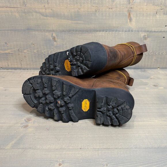 Red Wing 620 LoggerMax Men's 9-inch Waterproof Soft Toe Leather Boots Men's 9 - Picture 7 of 8